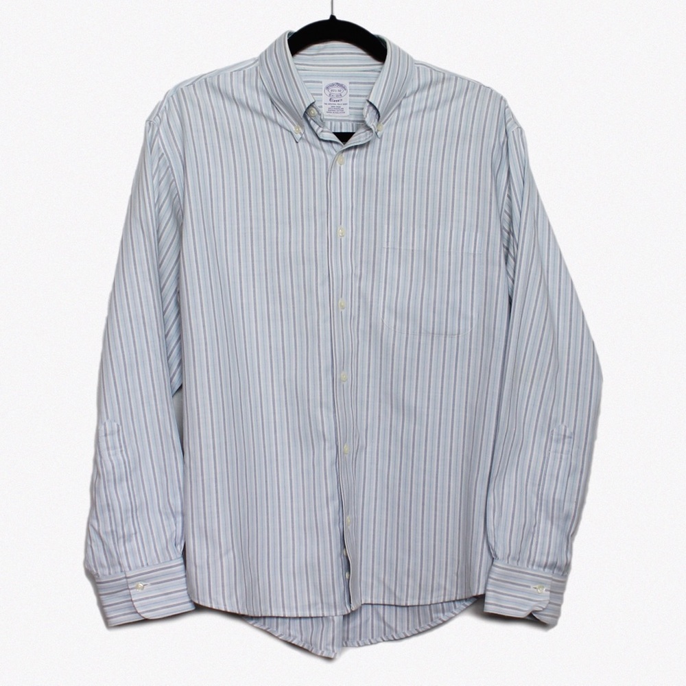 Brooks Brothers 15.5”-30 Button Down Shirt Medium